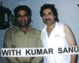 Shri. Deepak Narayangaonkar with leading Indian playback singer of Bollywood Kumar Sanu