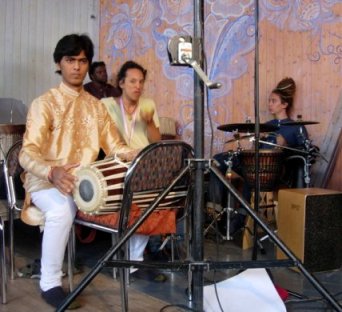 Sukhad Munde performing at Ethno Sweden 2010