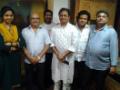 Recording for Marathi play Golpitha with Ashok Patki, Ajay Joglekar, Madhav Pawar, Dilshad Khan, Deepak Borkar at Ajivasan Studio