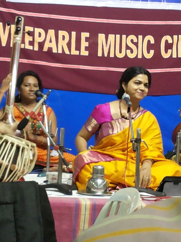 Kalyani performing for Vile Parle Music Circle