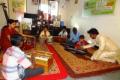 Sachin Bodhane with his students in his music academy  'Sangeetayan'