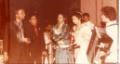 Suhasini performing with Shabbir kumar.