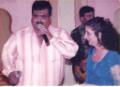 Suhasini With Pradeep Sharma of Aalap Events at Delhi.