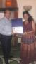 Suhasini Nandgaonkar has received an appreciation from Dr.Ashok Mahajan