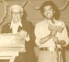 Vinay Madke with renowned music composer C. Ramchandra