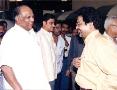 Vinay Madke with Sharad Pawar