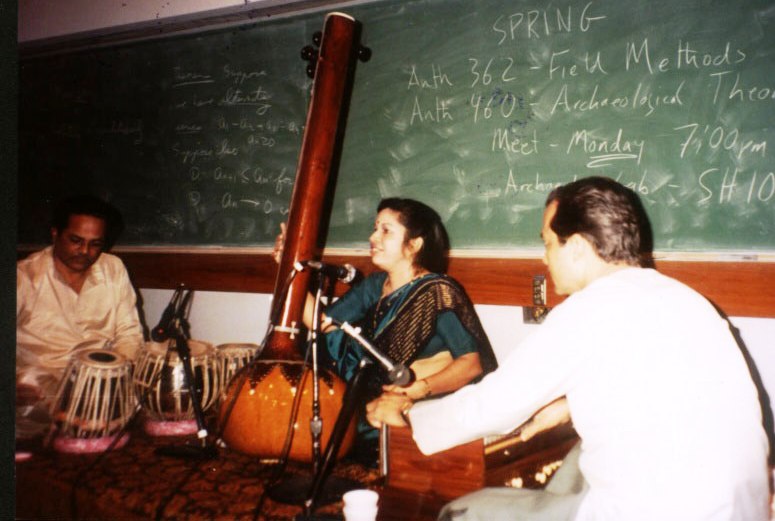 Archana Kanhere at a concert in Houston, USA