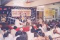 Dr. Bharati Vaishampayan performing at the Sangeet Samrat Alladiya Khan Smruti Samaroh, Chembur