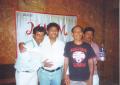 K.T. comedian with Johnny Lever
