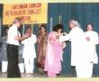 Ragini being felicitated at Sur Singar Samsad, Mumbai