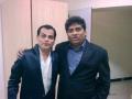 Mahesh Dalvi with famous comedian & actor Johny Lever