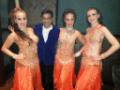 D Mahesh with dancers