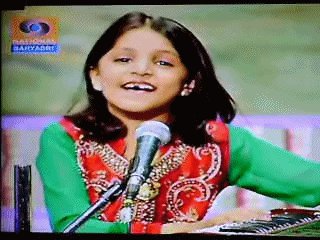 Aashna Jain performing in Concert on Doordarshan