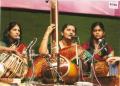 Reshma Karmarkar Godbole performing with her students at Yaman Rang