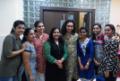 Pallavi Mhaiskar and her students with Vishal Krishna (son of Pt. Mohan Krishna)