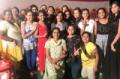 Pallavi and her students in Party mood after performance